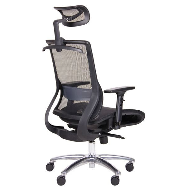 Кресло АМФ Coder Black Alum Black-3