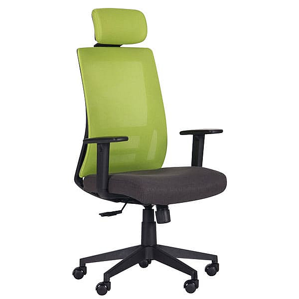 Кресло АМФ Scrum Лайм/Черный-0