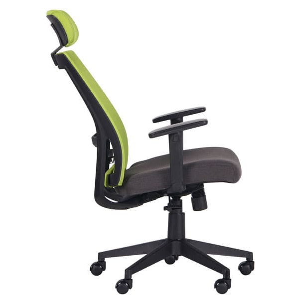 Кресло АМФ Scrum Лайм/Черный-5