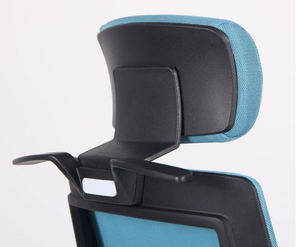 Кресло АМФ Self Светло-голубой/Серый-11