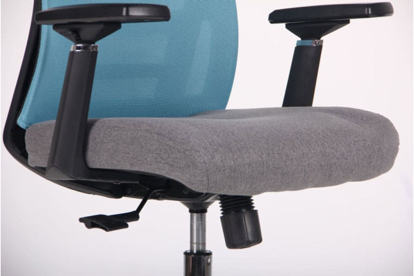 Кресло АМФ Self Светло-голубой/Серый-5