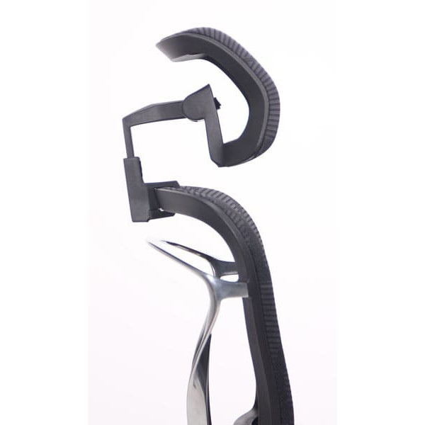 Крісло АМФ Crystal Alum Black Mesh-9