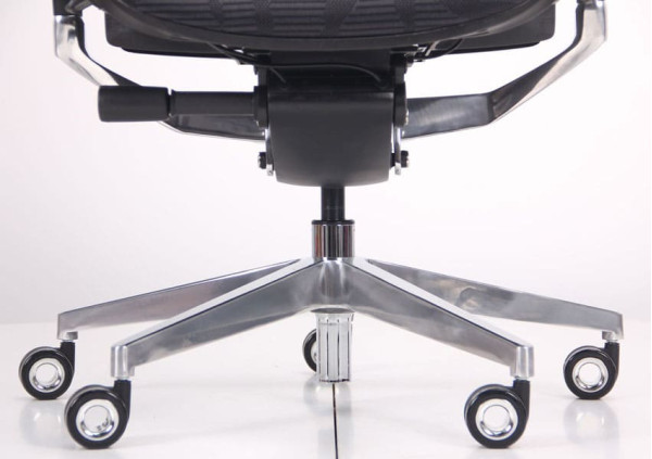 Крісло АМФ Crystal Alum Black Mesh-14