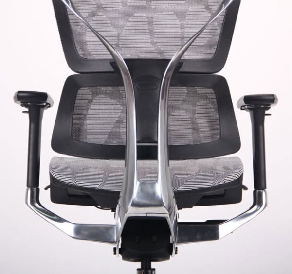 Кресло АМФ Crystal Alum Grey Mesh-10
