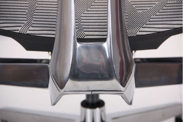 Кресло АМФ Crystal Alum Grey Mesh-13