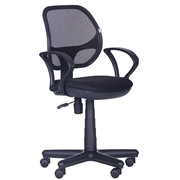 Крісло АМФ Чат/АМФ-4 Сітка Чорна-0