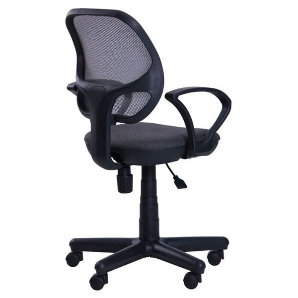 Крісло АМФ Чат/АМФ-4 сидіння А-14/спинка Сітка Сіра-4