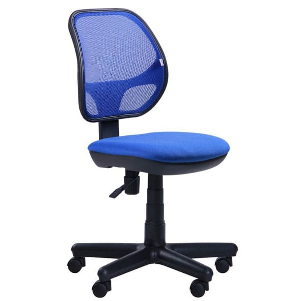 Кресло АМФ Чат сиденье А-21/спинка Сетка Синяя-0
