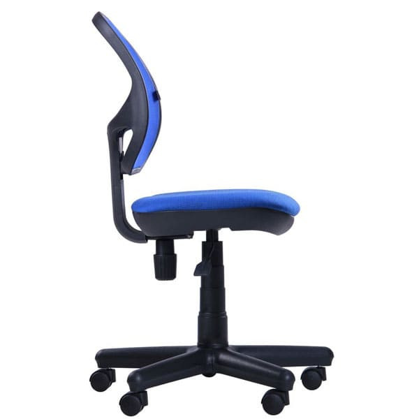 Кресло АМФ Чат сиденье А-21/спинка Сетка Синяя-1