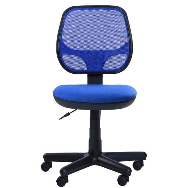 Кресло АМФ Чат сиденье А-21/спинка Сетка Синяя-2