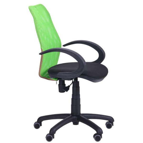 Кресло АМФ Oxi/АМФ-5 сиденье А-01/спинка Сетка Салатовая-1