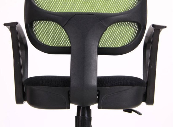 Крісло АМФ Біт Color/АМФ-7 сидіння Сітка Чорна/спинка Сітка Салатова-9