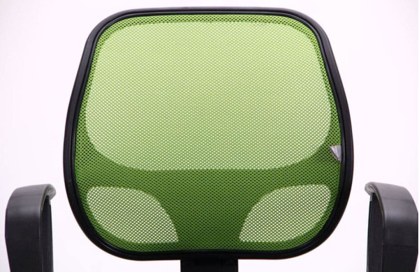 Крісло АМФ Біт Color/АМФ-7 сидіння Сітка Чорна/спинка Сітка Салатова-4