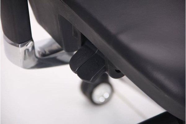 Крісло АМФ Crystal PRO Alum Black leather-8