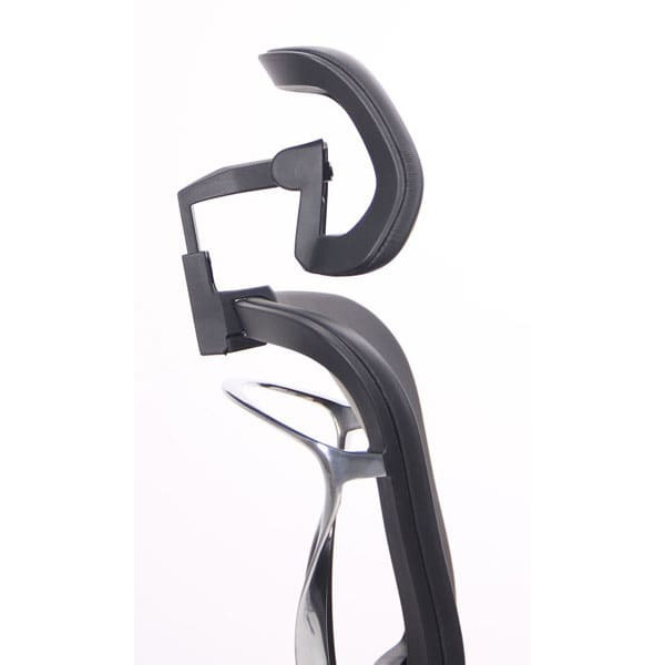 Крісло АМФ Crystal PRO Alum Black leather-11