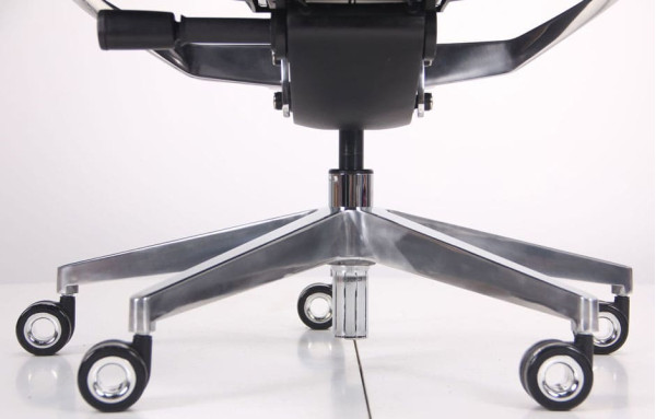 Крісло АМФ Crystal PRO Alum Black leather-14