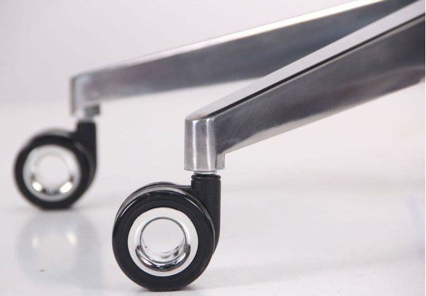 Крісло АМФ Crystal PRO Alum Black leather-15