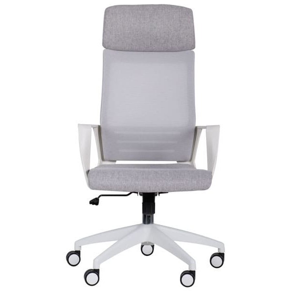 Кресло АМФ Twist White Светло-серый Кресло АМФ Twist White Светло-серый-2