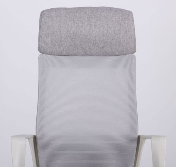 Кресло АМФ Twist White Светло-серый Кресло АМФ Twist White Светло-серый-4