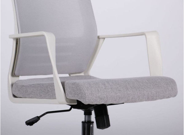 Кресло АМФ Twist White Светло-серый Кресло АМФ Twist White Светло-серый-7