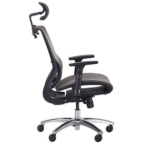 Кресло АМФ Coder Black Alum Grey-1