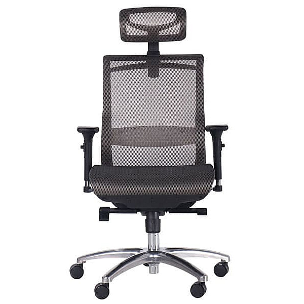 Кресло АМФ Coder Black Alum Grey-2