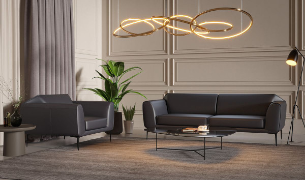 Диван AMF Andrea Black Диван AMF Andrea Black-1