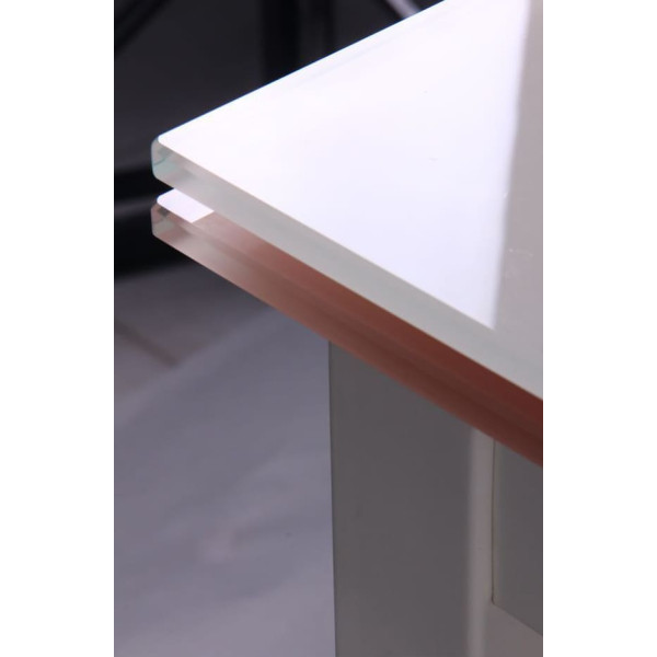 Розкладний обідній стіл AMF Афіни вершковий-6