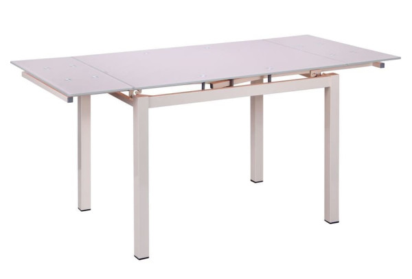 Розкладний обідній стіл AMF Афіни вершковий-3