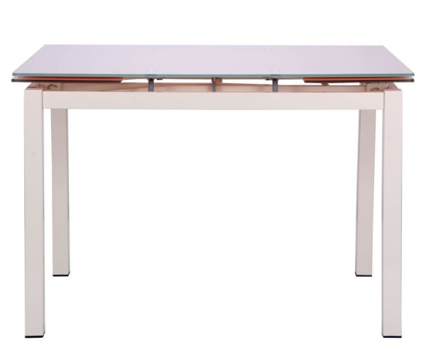 Розкладний обідній стіл AMF Афіни вершковий-1