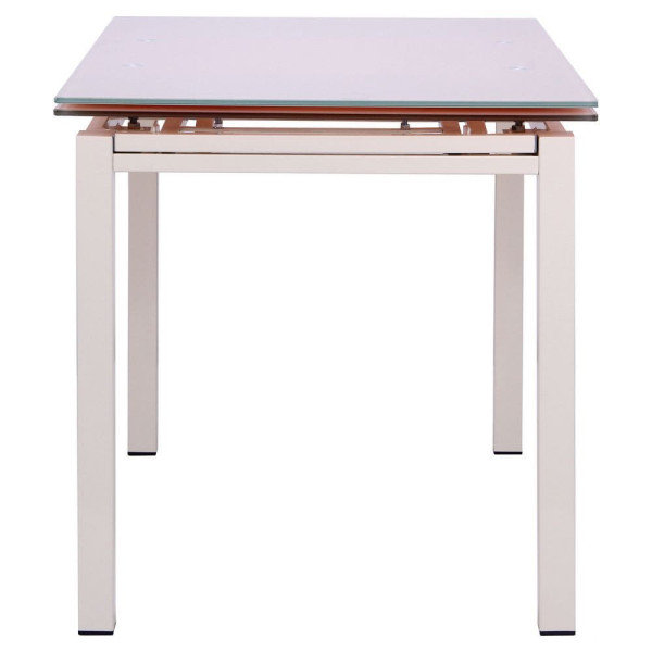 Розкладний обідній стіл AMF Афіни вершковий-2