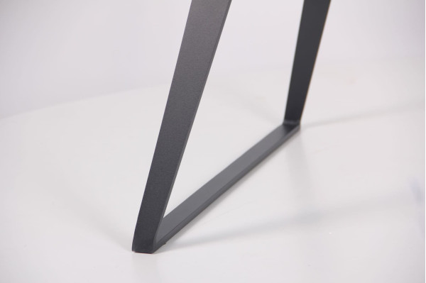 Розкладний обідній стіл AMF Rochester Чорний-шпон горіх-17