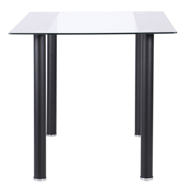 Обеденный стол АМФ Аттика Чёрный - Полоса Антрацит-4