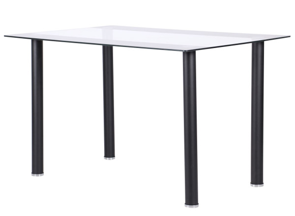 Обеденный стол АМФ Аттика Чёрный - Полоса Антрацит-3