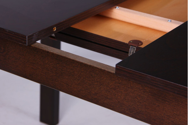 Раскладной обеденный стол AMF Майн Орех тёмный-6