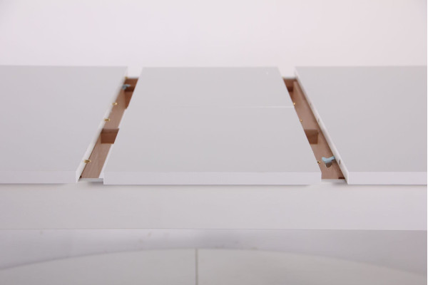 Раскладной обеденный стол AMF Норман Белый-11