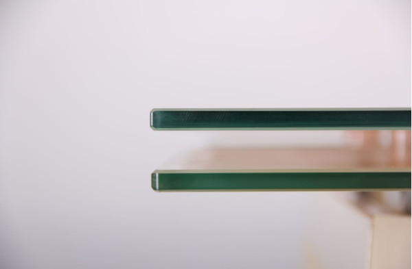 Раскладной обеденный стол AMF Виктория База-Стекло сливочный-6