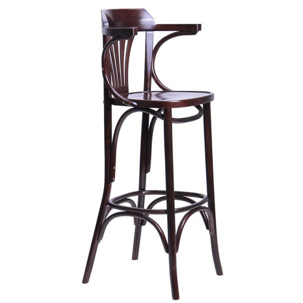 Барний стілець AMF Ірландський Арм Хокер Масив Бука (BST-5172, ПМК) Горіх-1