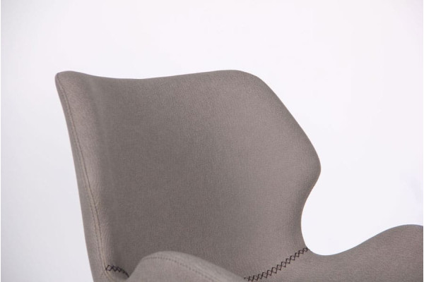 Барний стілець AMF Pinto Dimgray PU Сірий-5