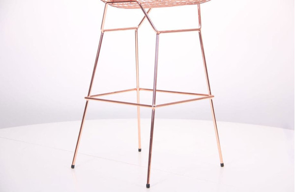 Барный стул AMF Todi Rose Gold-13