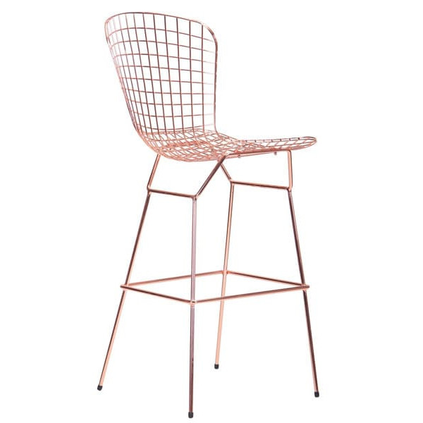 Барный стул AMF Todi Rose Gold-4