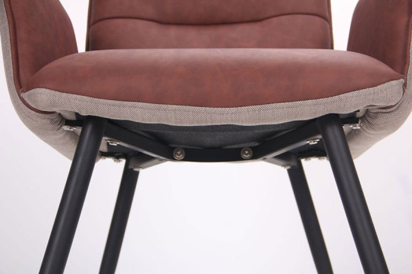 Крісло AMF Alphabet K Black Dark Amber-8