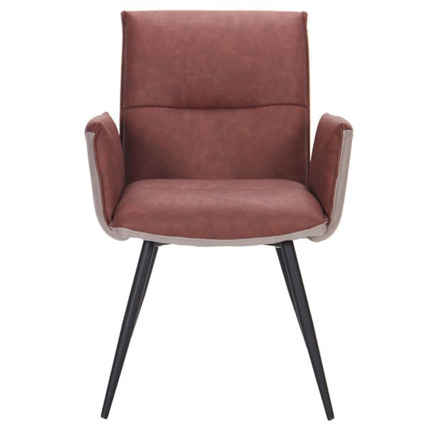 Крісло AMF Alphabet K Black Dark Amber-2