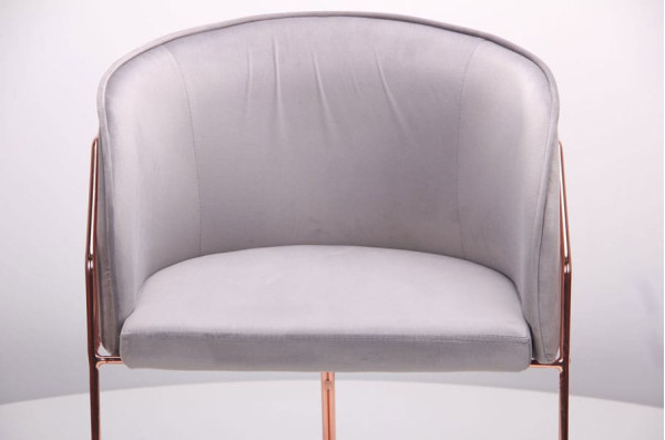 Крісло AMF Kagu Rose Gold Light Grey-4