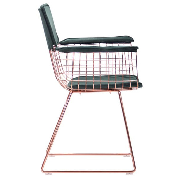 Крісло AMF Mino Rose Gold Emerald-3