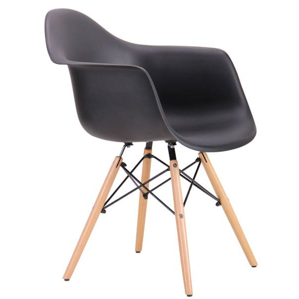 Кресло AMF Salex PL Wood Черный-1