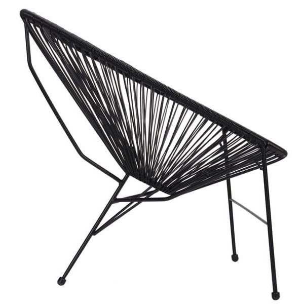 Стілець AMF Acapulco Ротанг Чорний-3