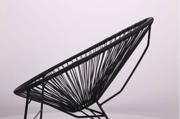 Стілець AMF Acapulco Ротанг Чорний-4