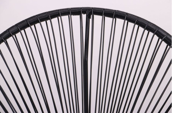 Стілець AMF Acapulco Ротанг Чорний-6