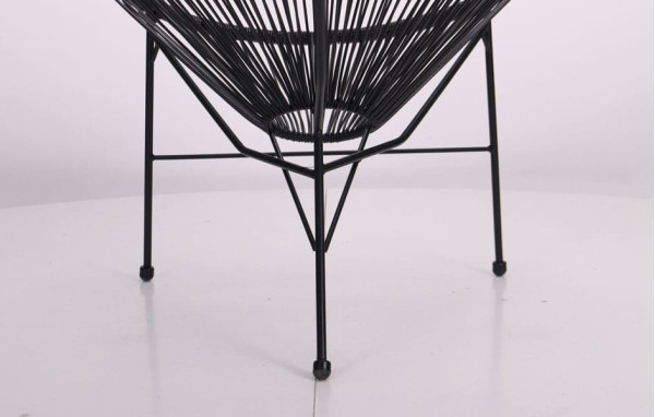 Стілець AMF Acapulco Ротанг Чорний-7